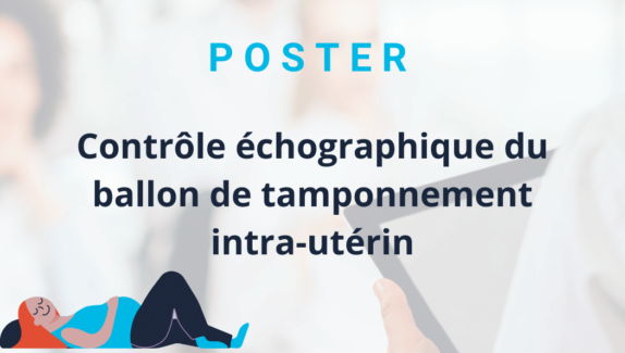 Contrôle échographique ballon de tamponnement intra-utérin sage femme